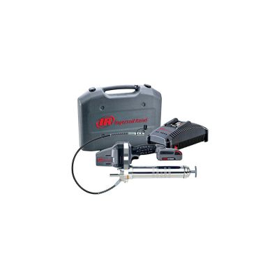 IRTLUB5130-K12 image(0) - Ingersoll Rand IQV® 20V Cordless Grease Gun Kit, 14oz Canister Capacity, 2.6 Flow Rate, 6250 psi, Includes 1 Battery, Charger and Case