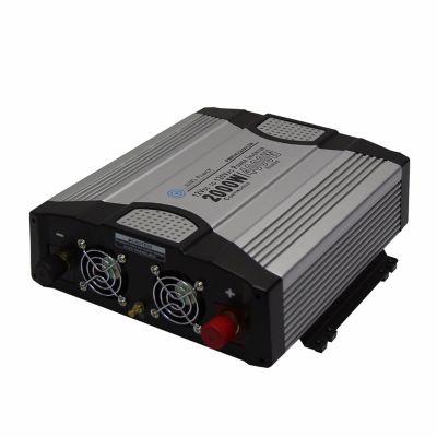 AIMPWRINV200012W image(0) - Aims Power 2000WT PWR INVTER 12 VDC to 120 VAC W/USB REMOTE