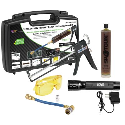 UVU414565 image(0) - UVIEW Spotgun/UV Phazer Black (Rechargeable) Kit