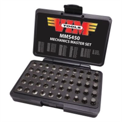 VIMMMS450 image(0) - VIM TOOLS VIM Tools 50-Piece Mechanic's Master Set, 1/4 in. Square Drive