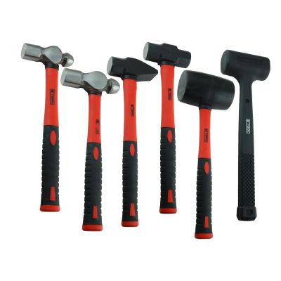 KTI71770 image(0) - K Tool International 6-Piece Hammer Set