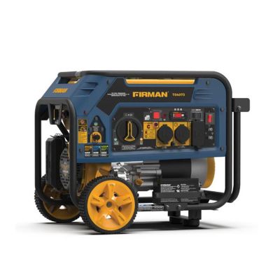 FRGT04073 image(0) - Firman Generator, 4000W/5000W, Tri Fuel, Electric Start, 120v/240v, w/wheel kit, Adapter, Cover and CO Alert