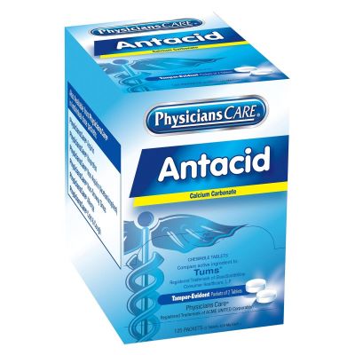 FAO90110 image(0) - First Aid Only PhysiciansCare Antacid 125x2/box