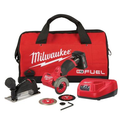 MLW2522-21XC image(0) - Milwaukee Tool M12 FUEL 3" COMP CUT OFF TOOL KIT
