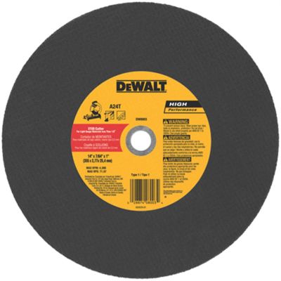 DWTDW8003 image(0) - 14"x1" Stud Chop Saw Whl (Lt)