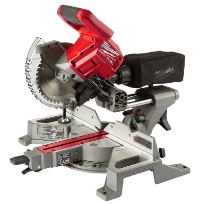 MLW2733-20 image(0) - Milwaukee Tool M18 FUEL 7-1/4” Dual Bevel Sliding Compound Miter Saw (Tool Only)
