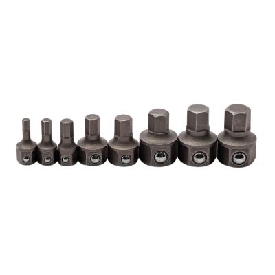 KDT81550 image(0) - GearWrench 8 Pc. Metric Hex Ratcheting Wrench Insert Bit Set