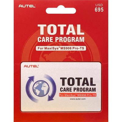 AULMS906PT1YRUP image(0) - Autel Total Care (TCP) for MS906PROTS : Total Care Program 1-Year Warranty and Software Update Extension for MS906PROTS