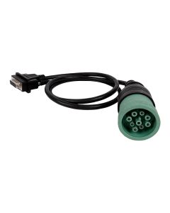 COJJDC217.9 image(0) - COJALI USA Deutsch 9 pin type 2 green diagnostics cable
