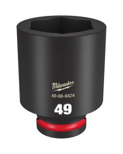 MLW49-66-6424 image(0) - SHOCKWAVE Impact Duty&trade; 3/4"Drive 49MM Deep 6 Point Socket