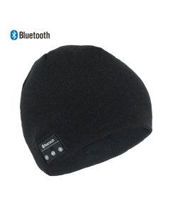 Plain Knitting Bluetooth Beanie Hat; Bluetooth V5.0 + EDR