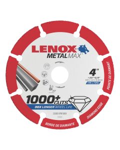 LENOX Metal Max Angle Grinder Diamond Cutoff Wheel 4.5" X 7/8"