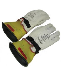 Leather Protective Glove Small