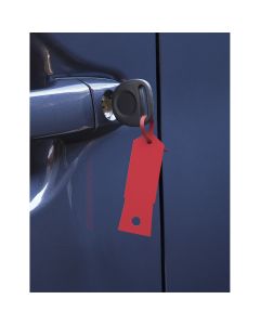PETFB-P9933-99 image(0) - Petoskey Plastics Red Plastic Key Tags- 1,000/Box