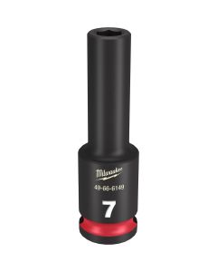 MLW49-66-6149 image(0) - SHOCKWAVE Impact Duty&trade; 3/8"Drive 7MM Deep 6 Point Socket