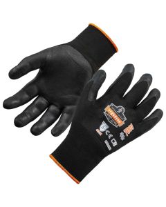 ERG17955 image(0) - Ergodyne 7001 XL Black Abrasion Resis Nitrile-Coated Gloves DSX