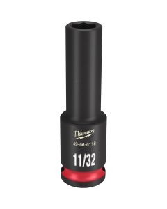 MLW49-66-6118 image(0) - SHOCKWAVE Impact Duty&trade; 3/8"Drive 11/32" Deep 6 Point Socket