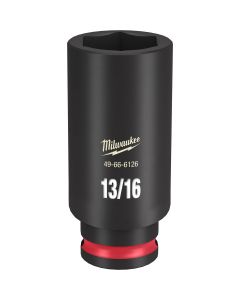 MLW49-66-6126 image(0) - SHOCKWAVE Impact Duty&trade; 3/8"Drive 13/16" Deep 6 Point Socket