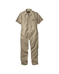 VFI3339KH-RG-L image(0) - Workwear Outfitters Short Sleeve Coverall Khaki, Large