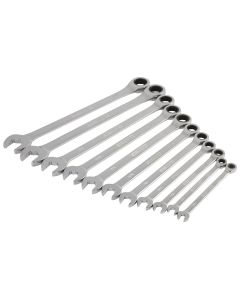 JSP78981 image(0) - J S Products (steelman) 11PC SAE 144 POSITION RATCHETING WRENCH SET