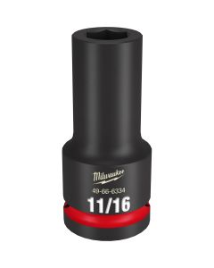 MLW49-66-6334 image(0) - SHOCKWAVE Impact Duty&trade; 3/4"Drive 11/16" Deep 6 Point Socket