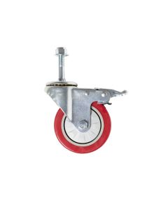 TRX9-9402 image(0) - Traxion ProGear 4 Inch Caster with Brake for ProGear Topside Creeper 3-700