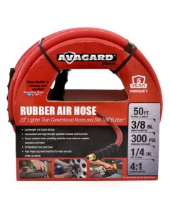 BluBird Avagard Rubber Air Hose Assembly 3/8" x 35'