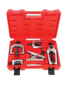 KTI71561 image(0) - K Tool International Pitman Arm Puller & Ball Joint Separator Tie Rod Front End Service Tool Kit