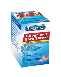 FAO90034 image(0) - First Aid Only PhysiciansCare Cherry Flavor Cough & Throat Lozenges 125x1/box