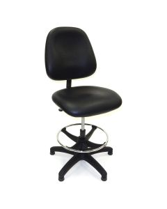 LDS1010442 image(0) - LDS (ShopSol) Workbench Chair -Vinyl Mid Back