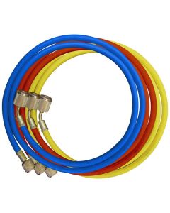 Mastercool 96? Set, Red/Blue/Yellow, 1/4? x 1/4?