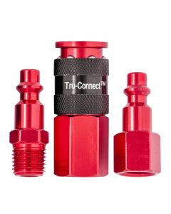TRF13-207R image(0) - Plews Edelmann 1/4"Red Coupler Kit