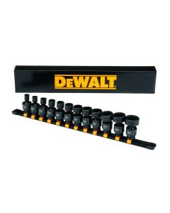 DeWalt 12-Piece 3/8 in. Drive Impact Universal Socket Set