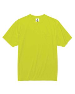 ERG21555 image(0) - Ergodyne 8089 XL Lime Non-Cert T-Shirt