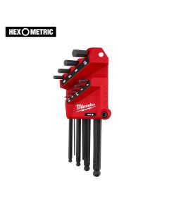 MLW48-22-2186 image(1) - Milwaukee Tool 9-Key Ball End L-Style Hex Key Set - Metric