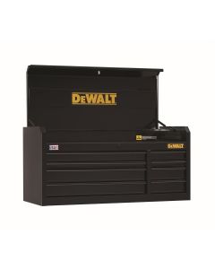 DWTDWST25182 image(0) - 8-Drawer Chest, 52" x 21 in., Black