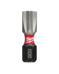 Milwaukee Tool SHOCKWAVE Impact ECX 2 Insert Bits (25PK)