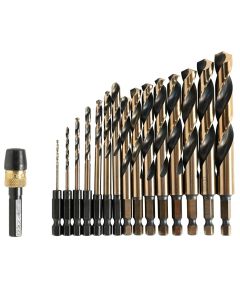 KNK16KKQRD image(0) - KnKut KnKut 16 Piece 1/4"Hex Impact Ready Drill Bit Journey Kit