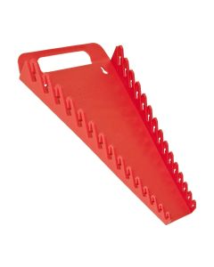 ERN5088 image(0) - Ernst Manufacturing 15 Tool GRIPPER Wrench Organizer-Red
