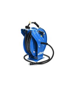 BLBPWRHB14100 image(0) - BluBird 3/8"x50' Pressure Washer Dual Arm Hose Reel