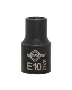 MAY16342 image(0) - Mayhew Mayhew E10 Inverted Torx&reg; Socket Bit, 3/8-Inch Drive