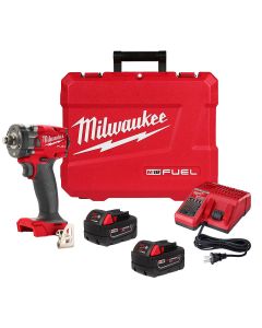 MLW2855-22R image(0) - M18 FUEL&trade; 1/2 " Compact Impact Wrench w/ Friction Ring Kit