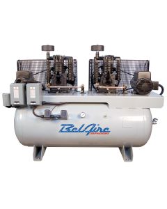 IMC4112D image(0) - IMC (Belaire) 10hp 120 gallon 1 phase cast iron duplex compresso