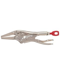 MLW48-22-3504 image(0) - Milwaukee Tool 4" LONG NOSE TORQUE LOCK CURVED JAW LOCKING PLIERS