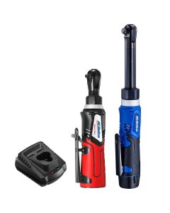 ACDARW1218-K18 image(0) - ACDelco ACDelco ARW1218-K18 G12 Series 12V Li-ion Cordless 3/8"? Extended Ratchet Wrench & �"? Ratchet Wrench Combo Tool Kit