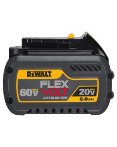 DWTDCB606 image(0) - DeWalt Flexvolt 20/60V 6.0 Ah Battery pk