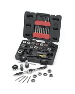 KDT3886 image(0) - GearWrench GEARWRENCH TAP & DIE SET METRIC 40PCS