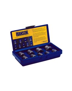 HAN54009 image(0) - BOLT EXTRACTOR SET 9PC 1/4"-3/4" W3/8" DRIVE