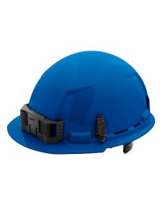 MLW48-73-1124 image(0) - Blue Front Brim Hard Hat w/6pt Ratcheting Suspension - Type 1, Class E