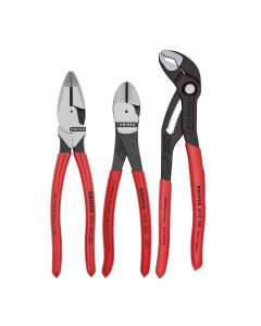 KNP9K0080157US image(0) - KNIPEX 3 Pc Pro Pliers Set